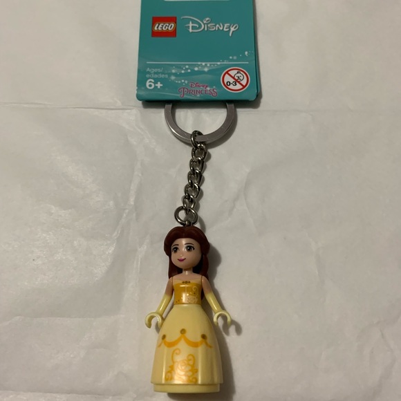 lego belle keychain
